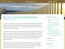 Tablet Screenshot of apantalladosacusticos.es